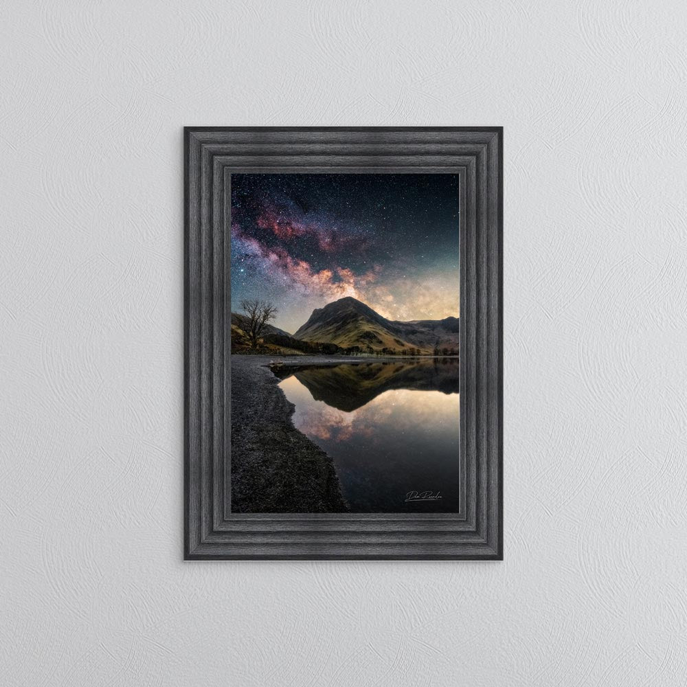 Buttermere Shore Milky Way Framed Wall Art