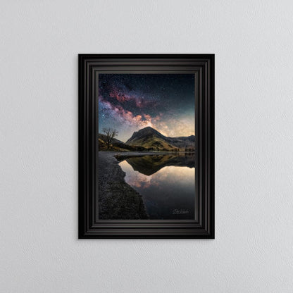 Buttermere Shore Milky Way Framed Wall Art