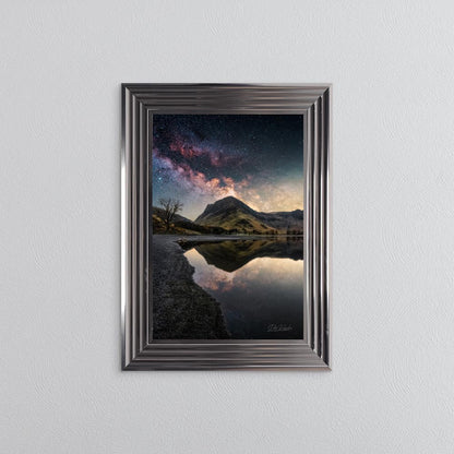 Buttermere Shore Milky Way Framed Wall Art
