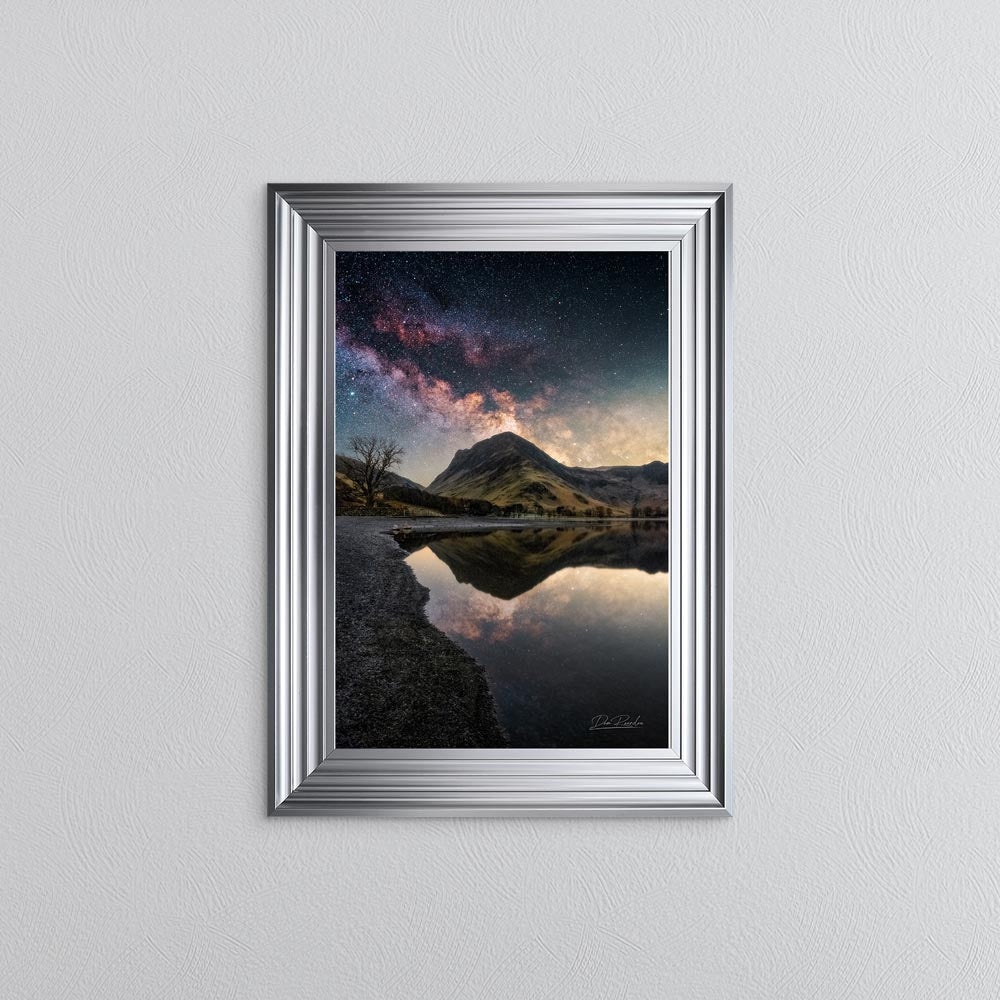 Buttermere Shore Milky Way Framed Wall Art