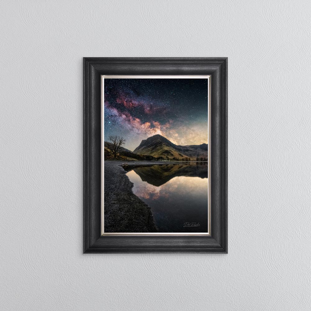 Buttermere Shore Milky Way Framed Wall Art