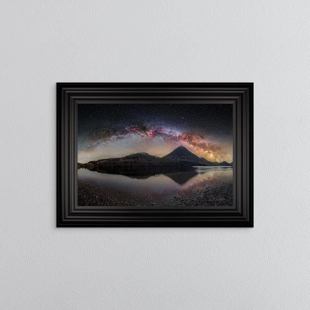 Crummock Milky Way Framed Wall Art