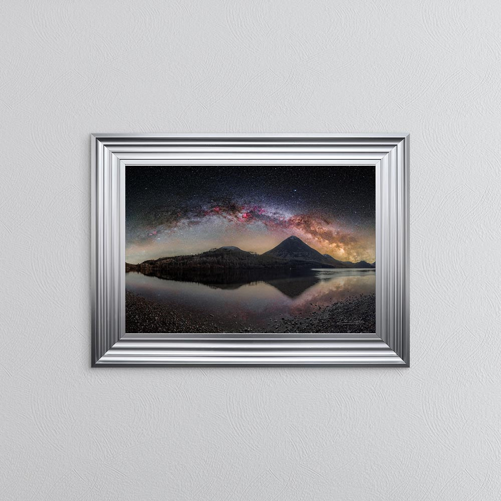 Crummock Milky Way Framed Wall Art