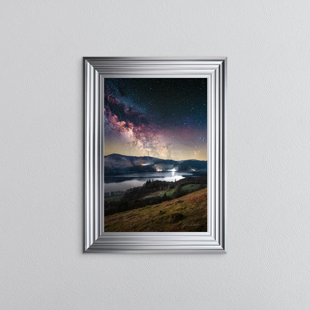 Derwentwater Milky Way Framed Wall Art