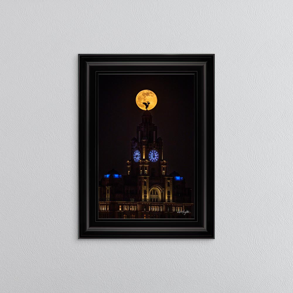 The Liver Building Framed Wall Art