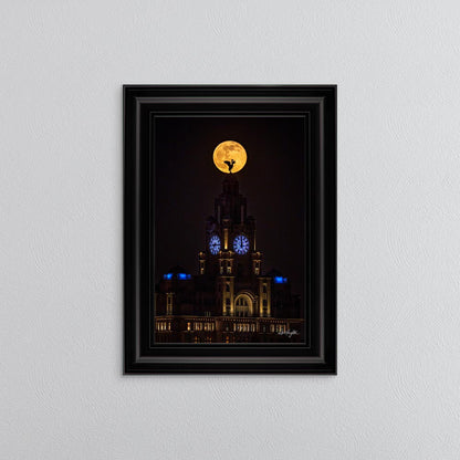The Liver Building Framed Wall Art