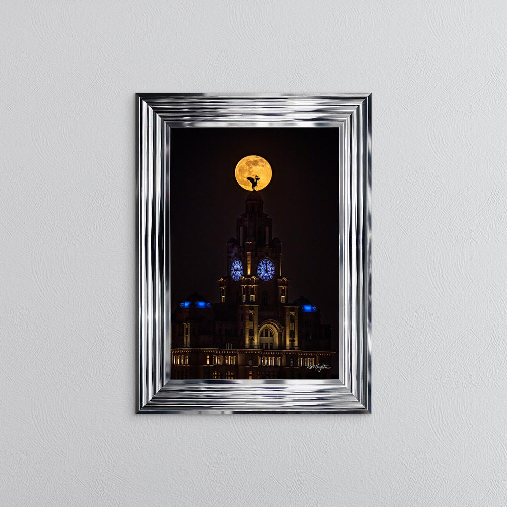 The Liver Building Framed Wall Art