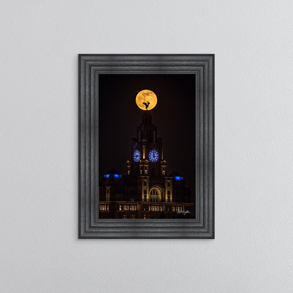 The Liver Building Framed Wall Art