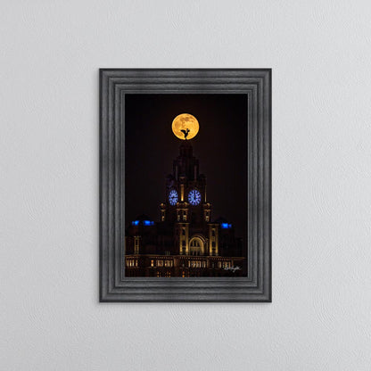 The Liver Building Framed Wall Art