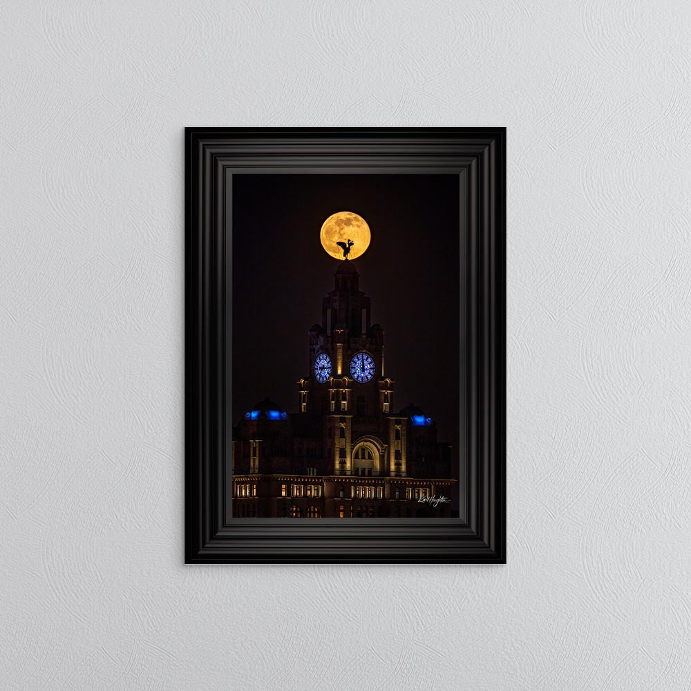 The Liver Building Framed Wall Art