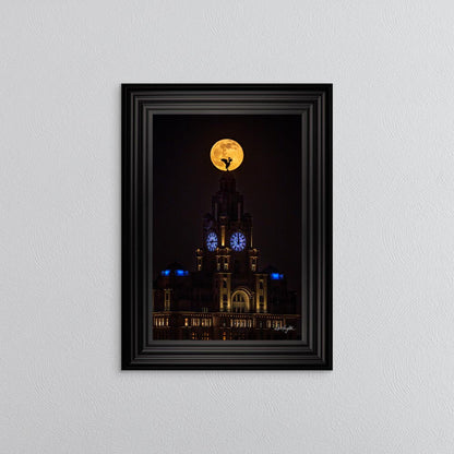 The Liver Building Framed Wall Art