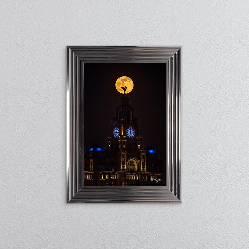 The Liver Building Framed Wall Art