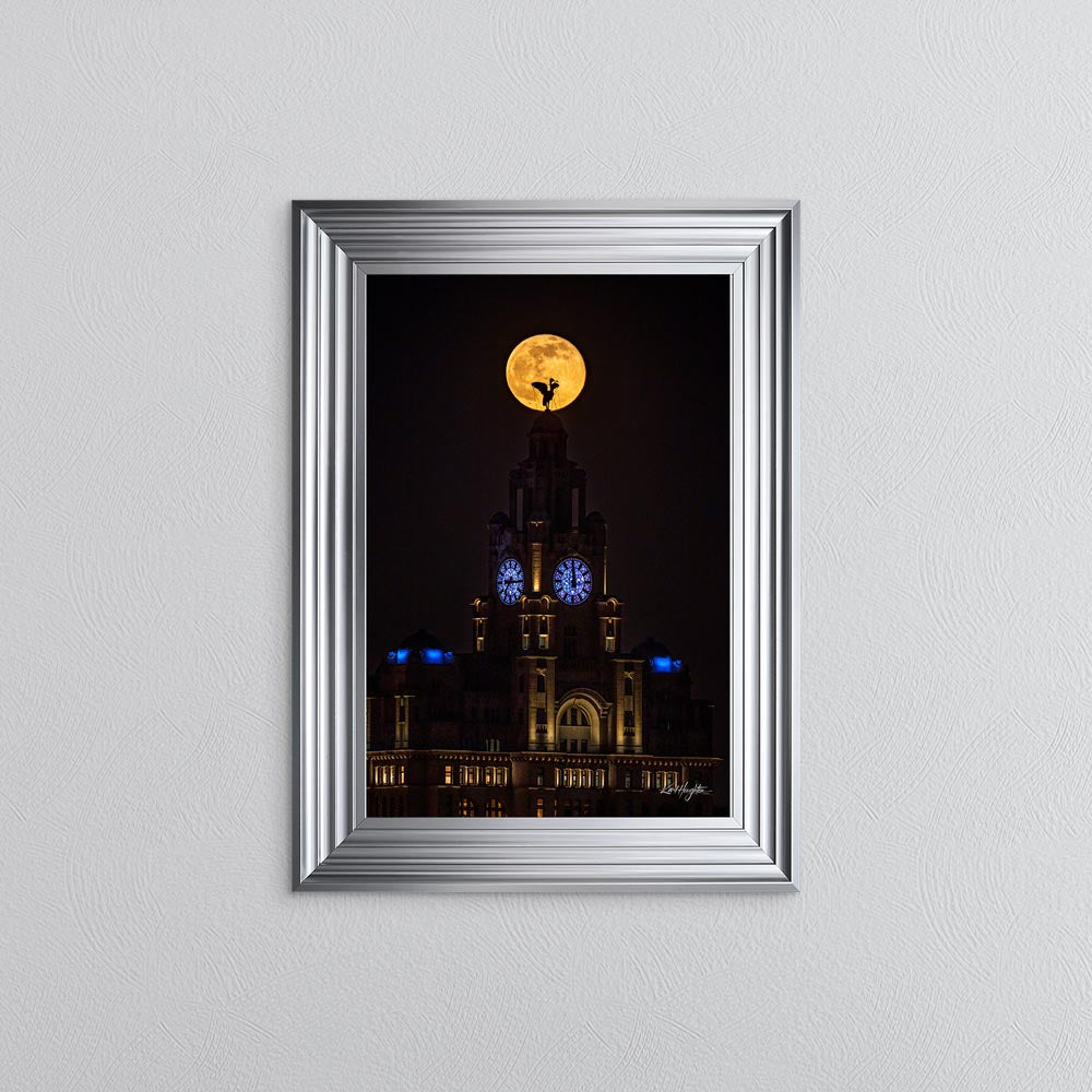 The Liver Building Framed Wall Art