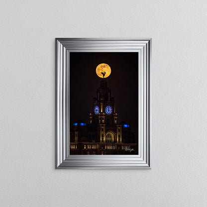 The Liver Building Framed Wall Art
