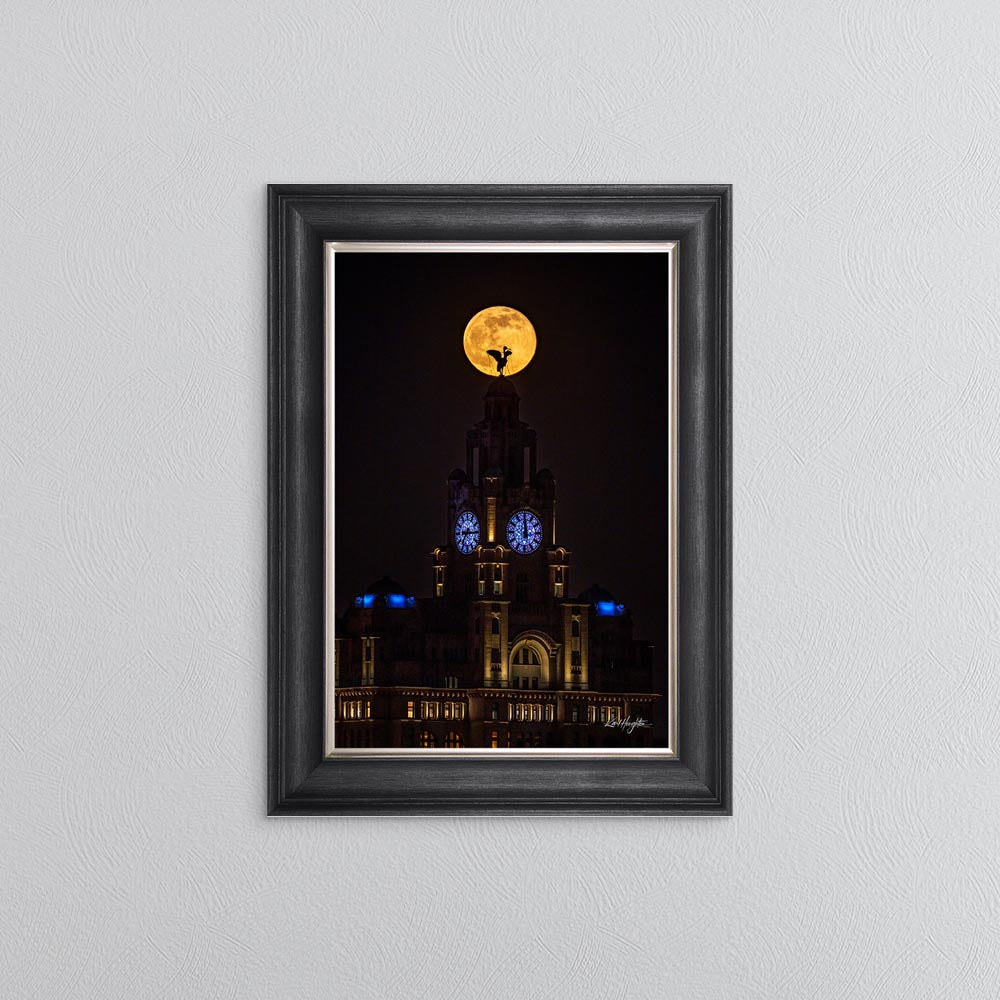 The Liver Building Framed Wall Art