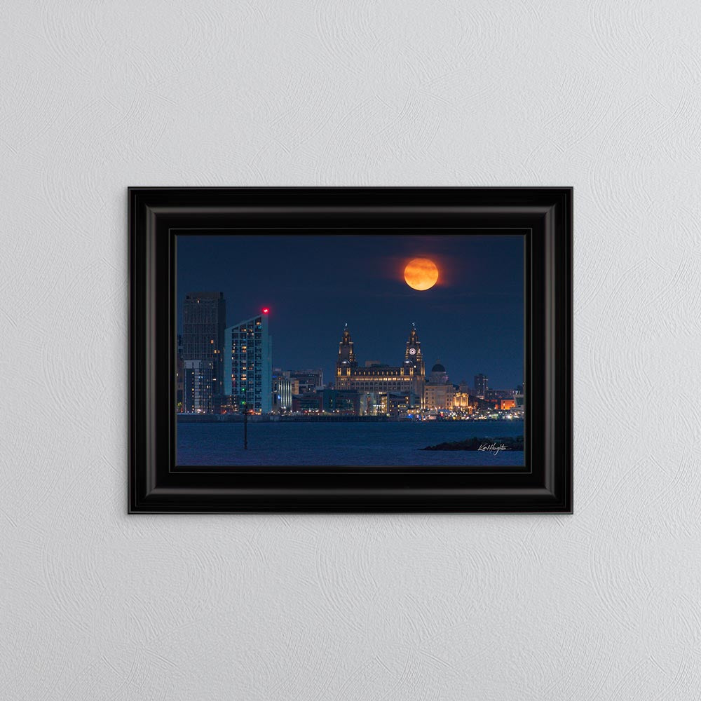 Liverpool Skyline Framed Wall Art