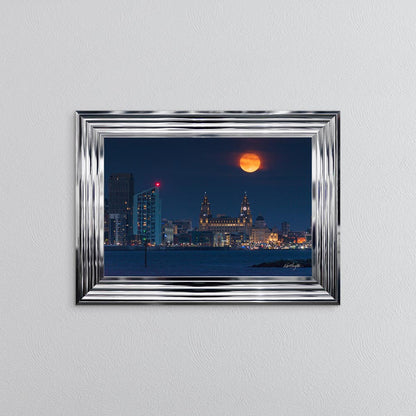 Liverpool Skyline Framed Wall Art