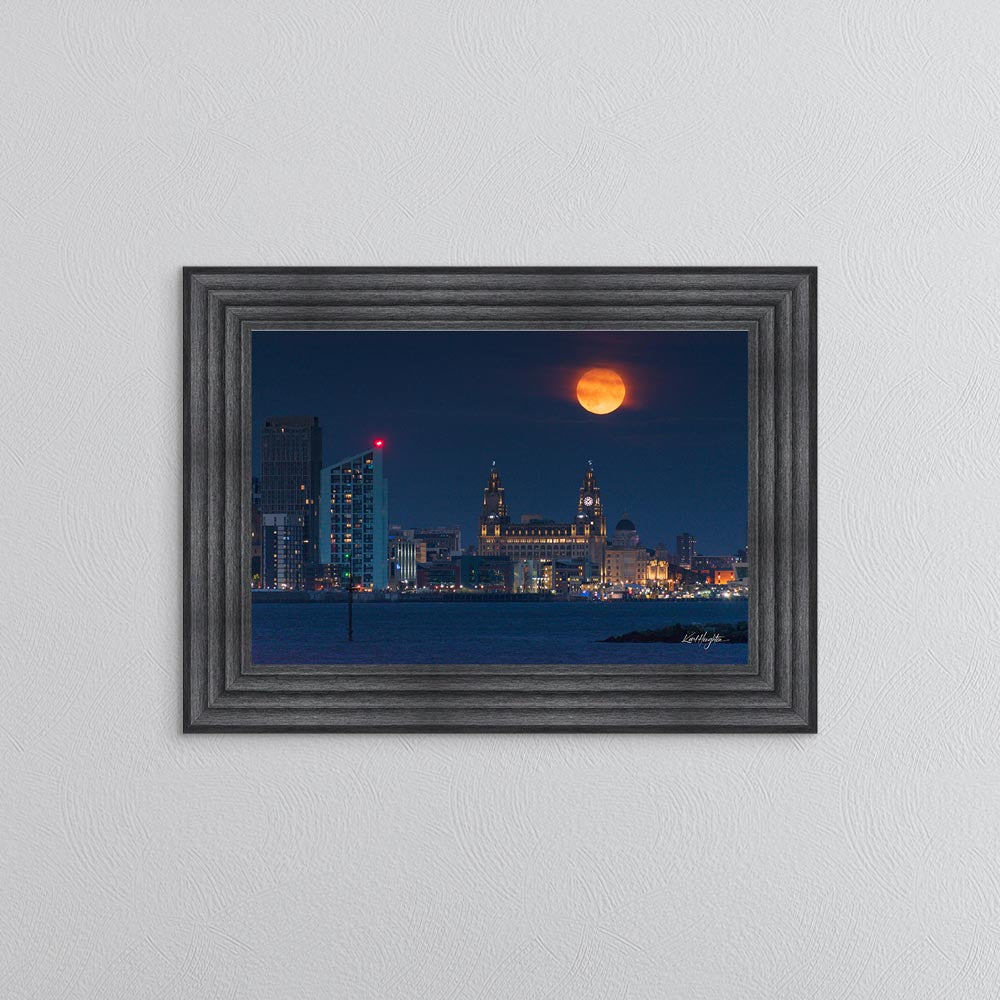 Liverpool Skyline Framed Wall Art