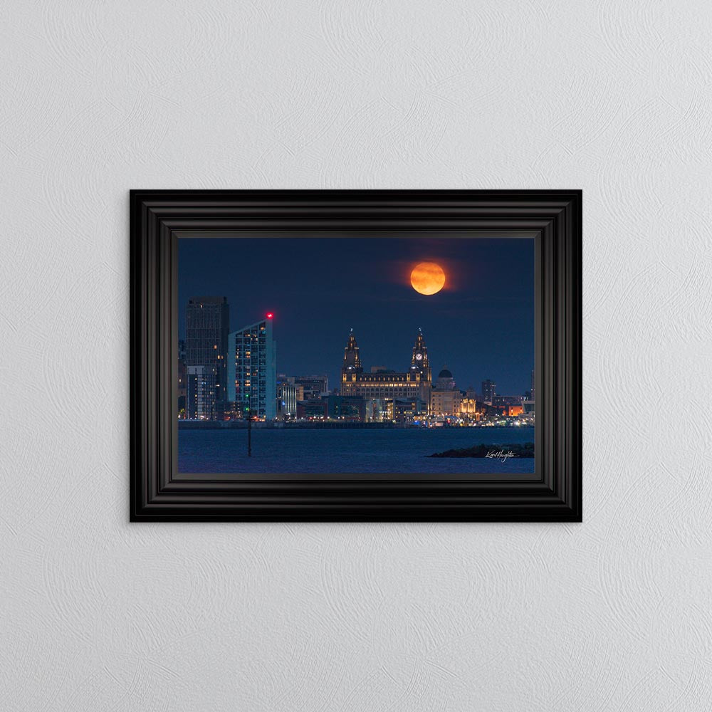 Liverpool Skyline Framed Wall Art