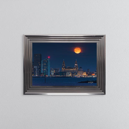 Liverpool Skyline Framed Wall Art