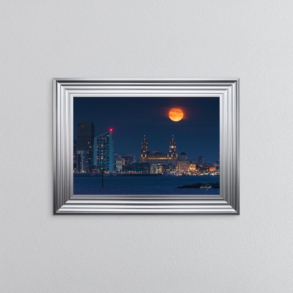 Liverpool Skyline Framed Wall Art