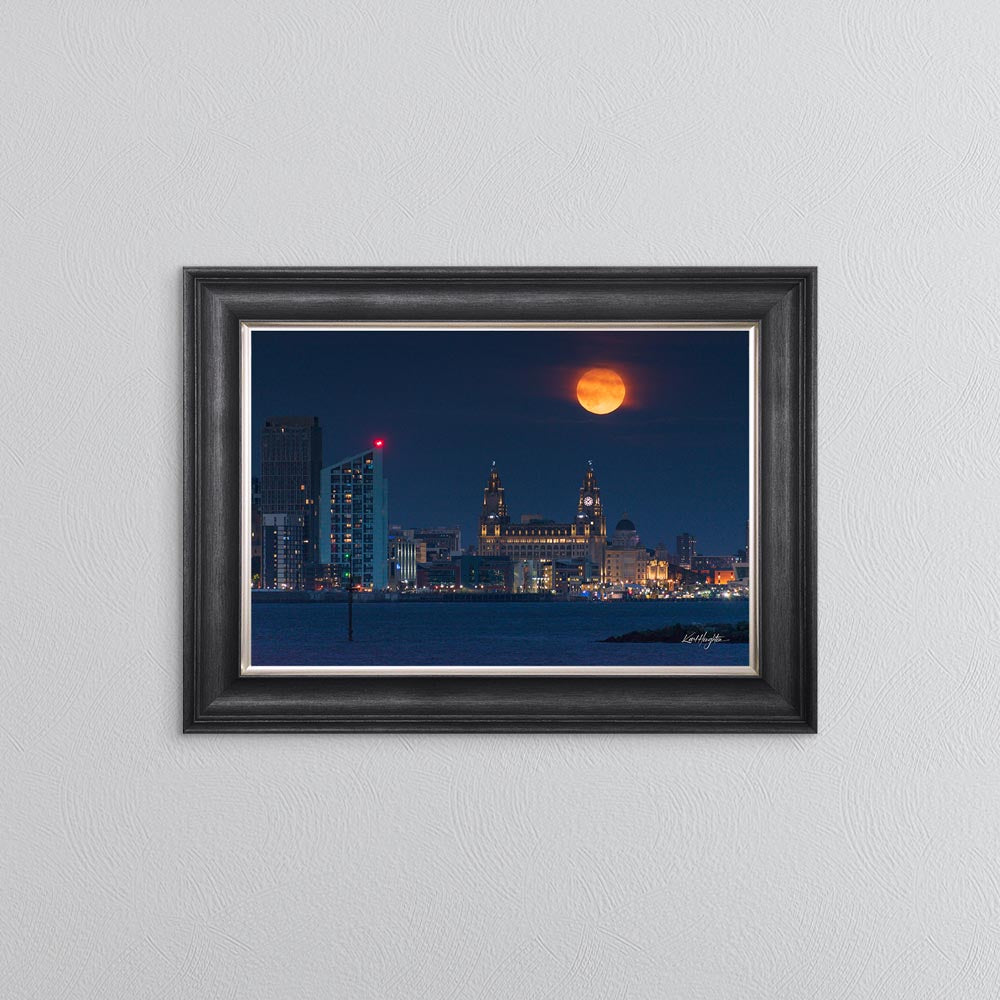 Liverpool Skyline Framed Wall Art
