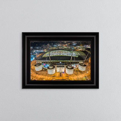 Manchester Blues Framed Wall Art