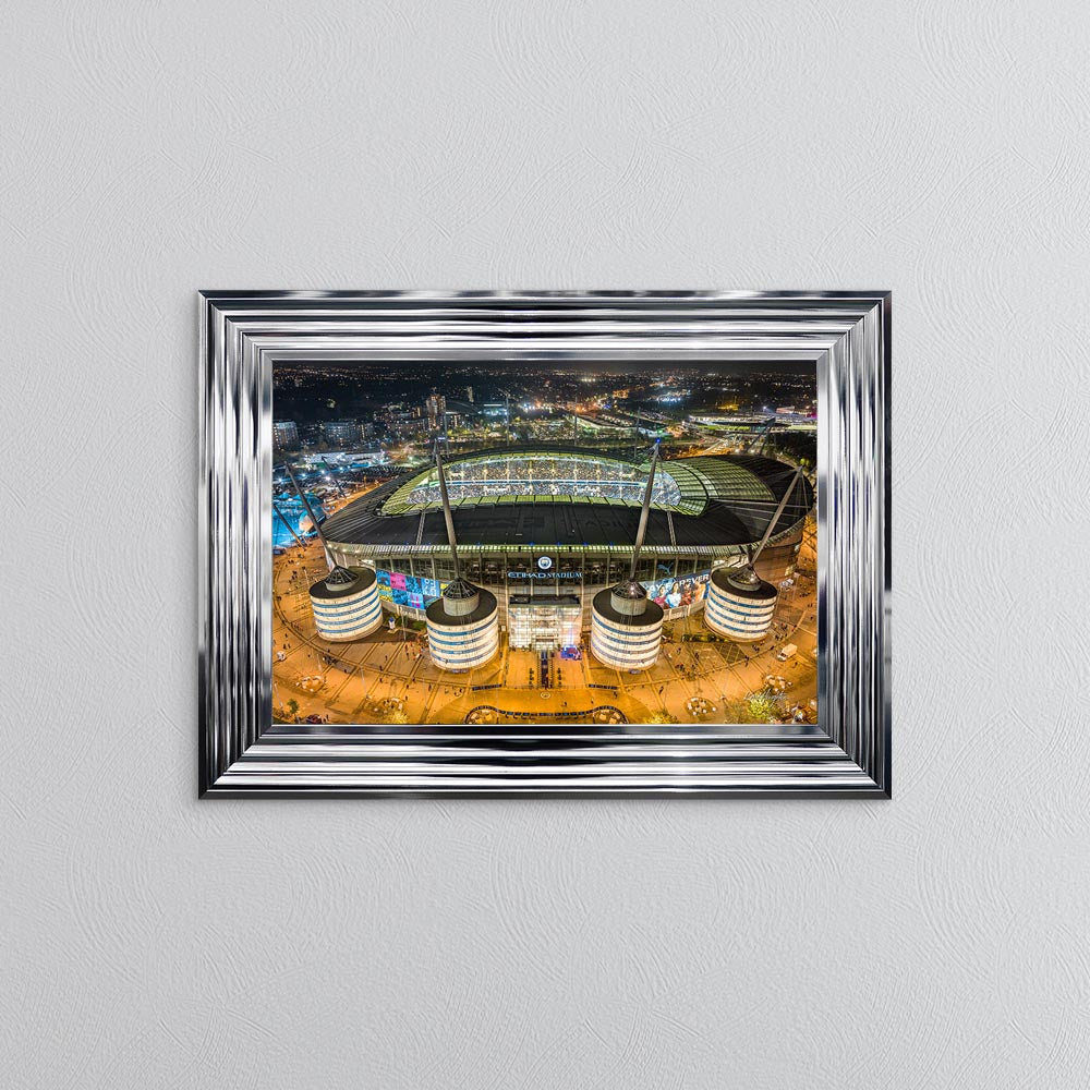 Manchester Blues Framed Wall Art