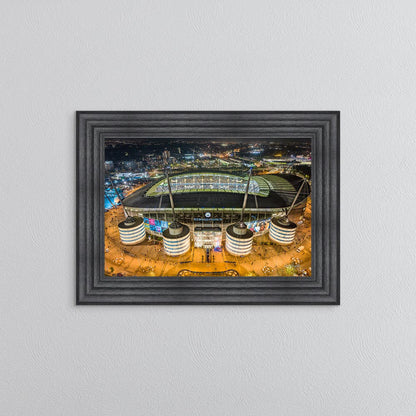 Manchester Blues Framed Wall Art