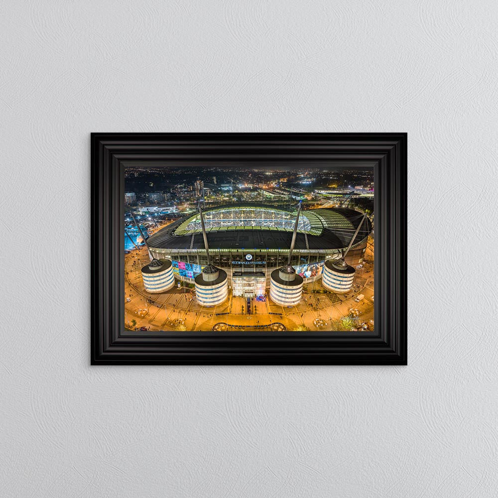 Manchester Blues Framed Wall Art