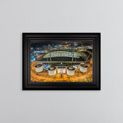 Manchester Blues Framed Wall Art