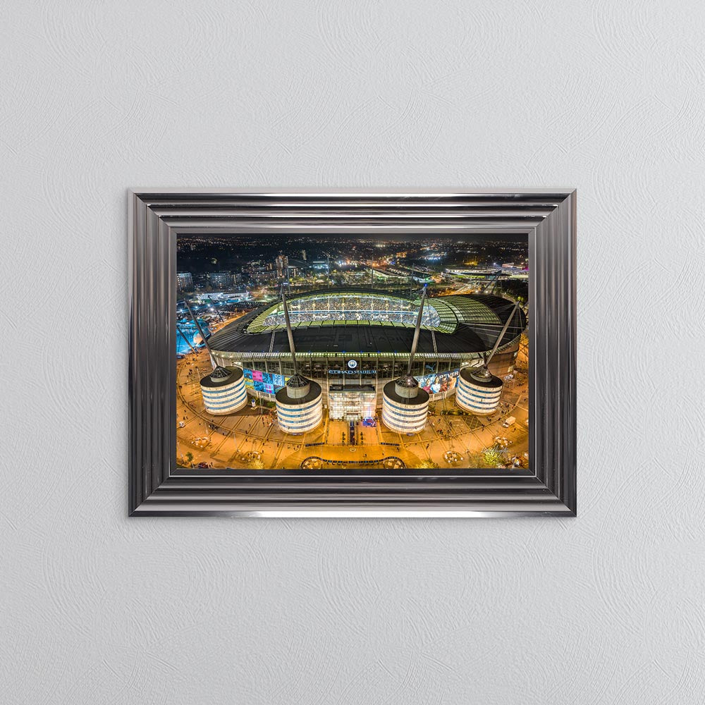 Manchester Blues Framed Wall Art