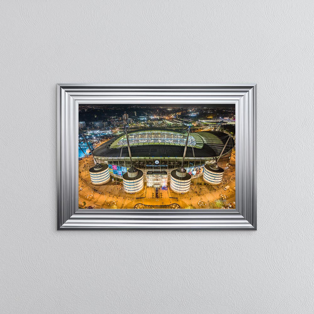 Manchester Blues Framed Wall Art