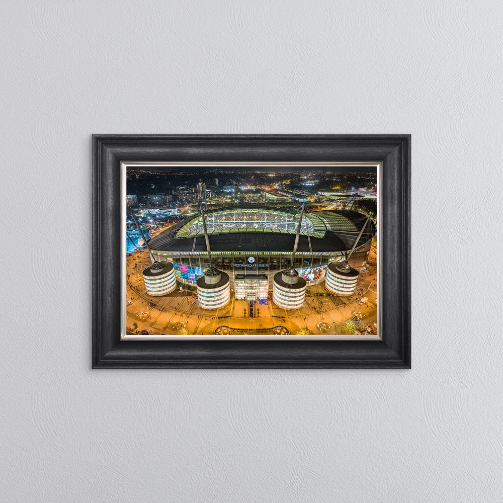 Manchester Blues Framed Wall Art