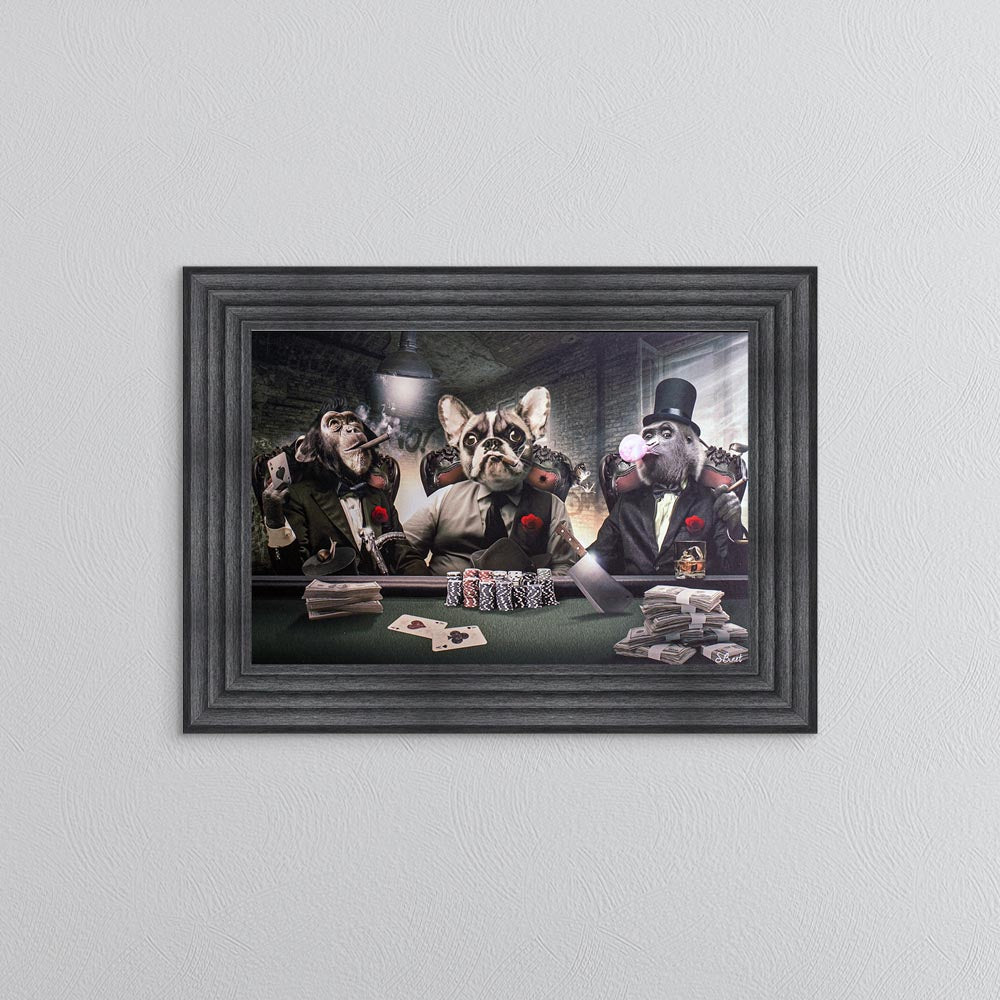 Frenchie Cartel Framed Wall Art