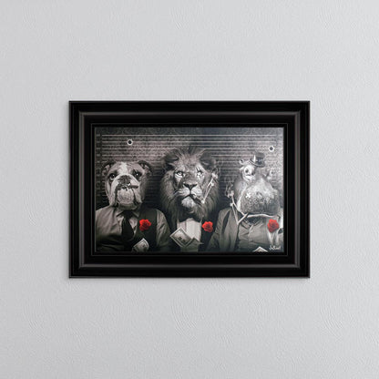 Lion Cartel Framed Wall Art