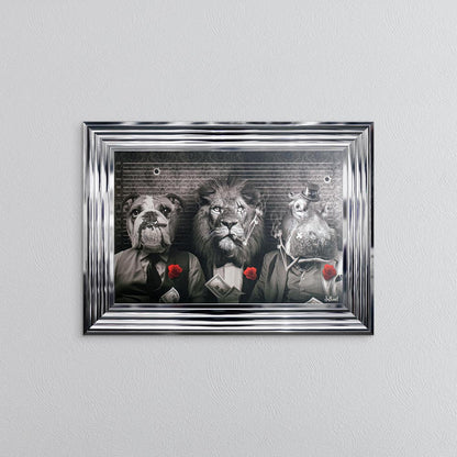 Lion Cartel Framed Wall Art