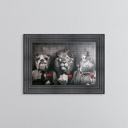 Lion Cartel Framed Wall Art