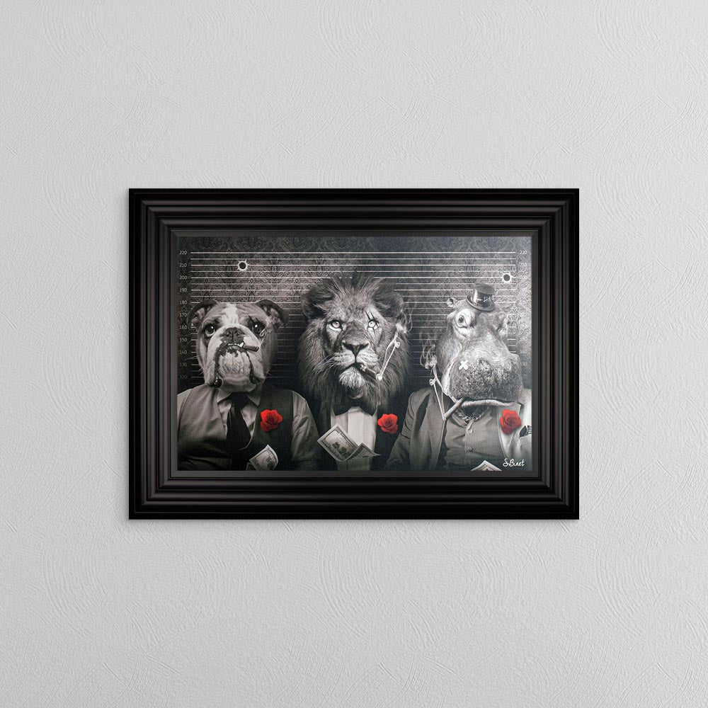 Lion Cartel Framed Wall Art