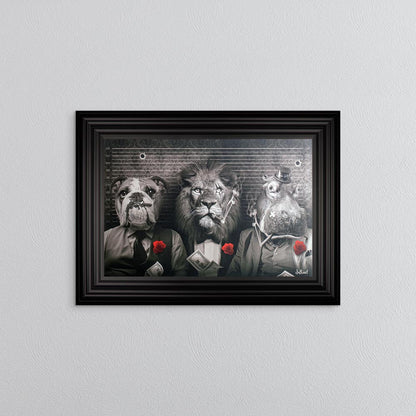 Lion Cartel Framed Wall Art