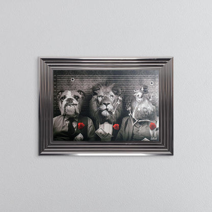 Lion Cartel Framed Wall Art