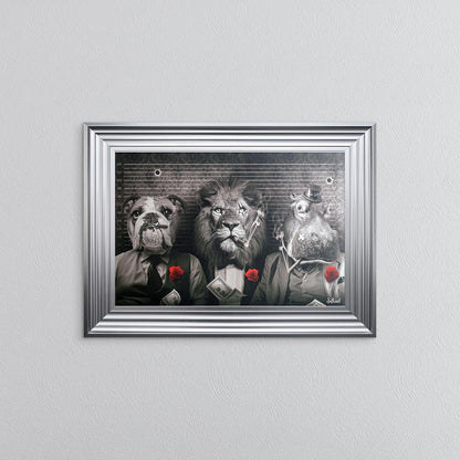 Lion Cartel Framed Wall Art