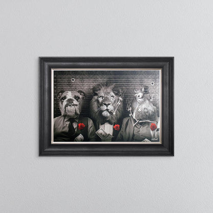 Lion Cartel Framed Wall Art