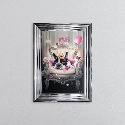 Doggy Love Framed Wall Art