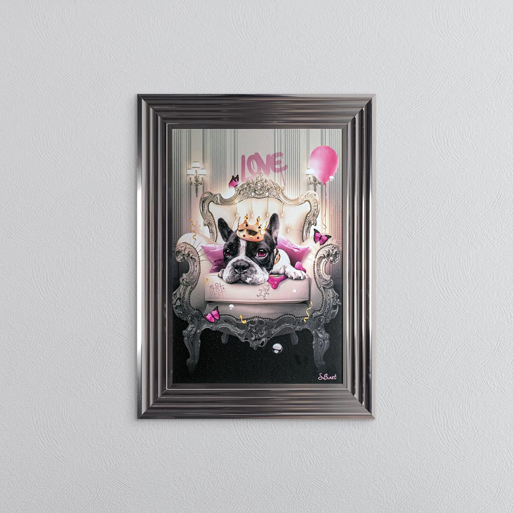 Doggy Love Framed Wall Art
