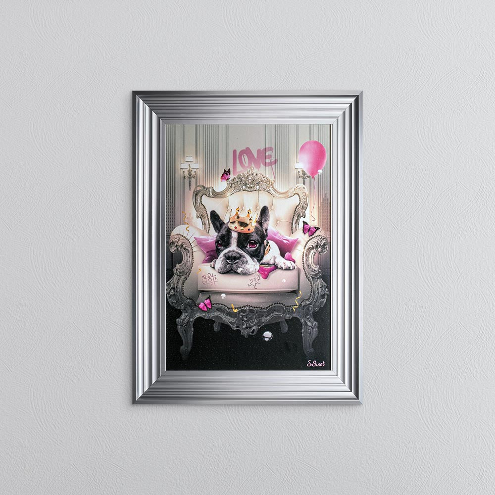Doggy Love Framed Wall Art