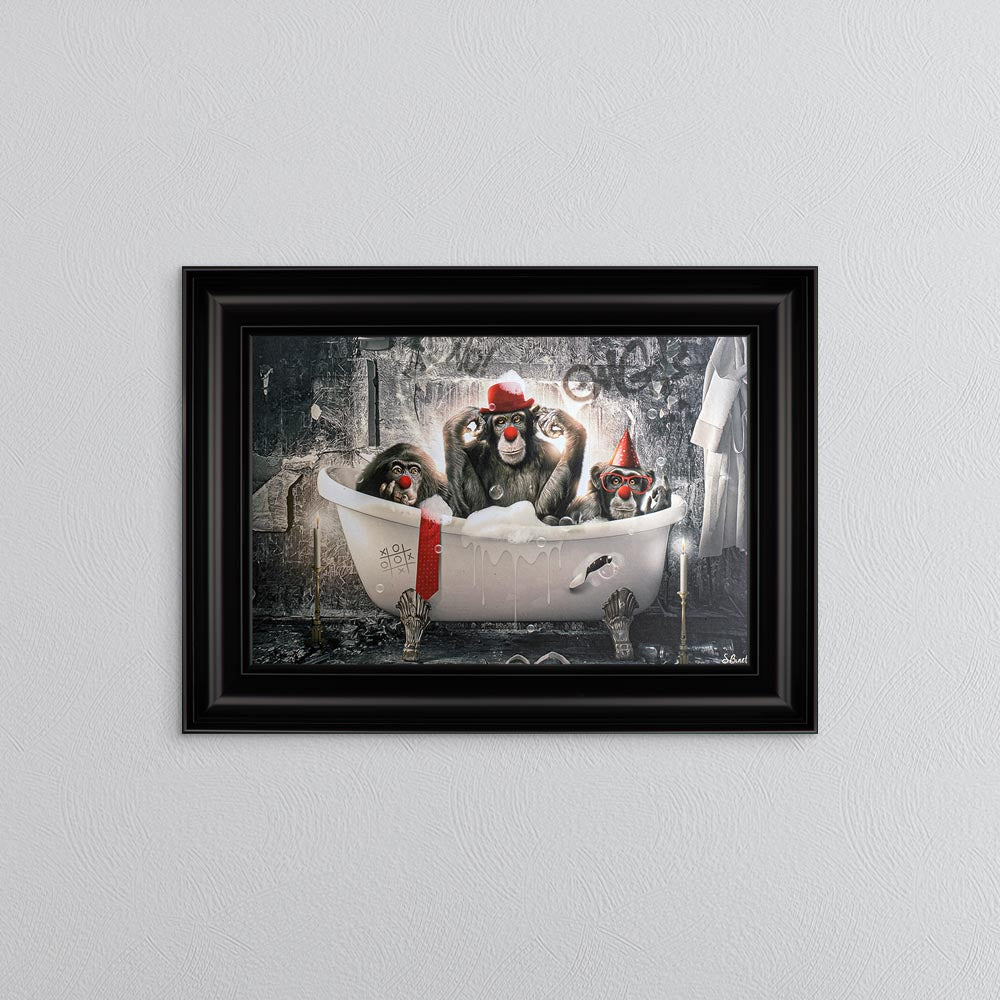 Monkey Wash Framed Wall Art