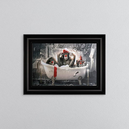 Monkey Wash Framed Wall Art