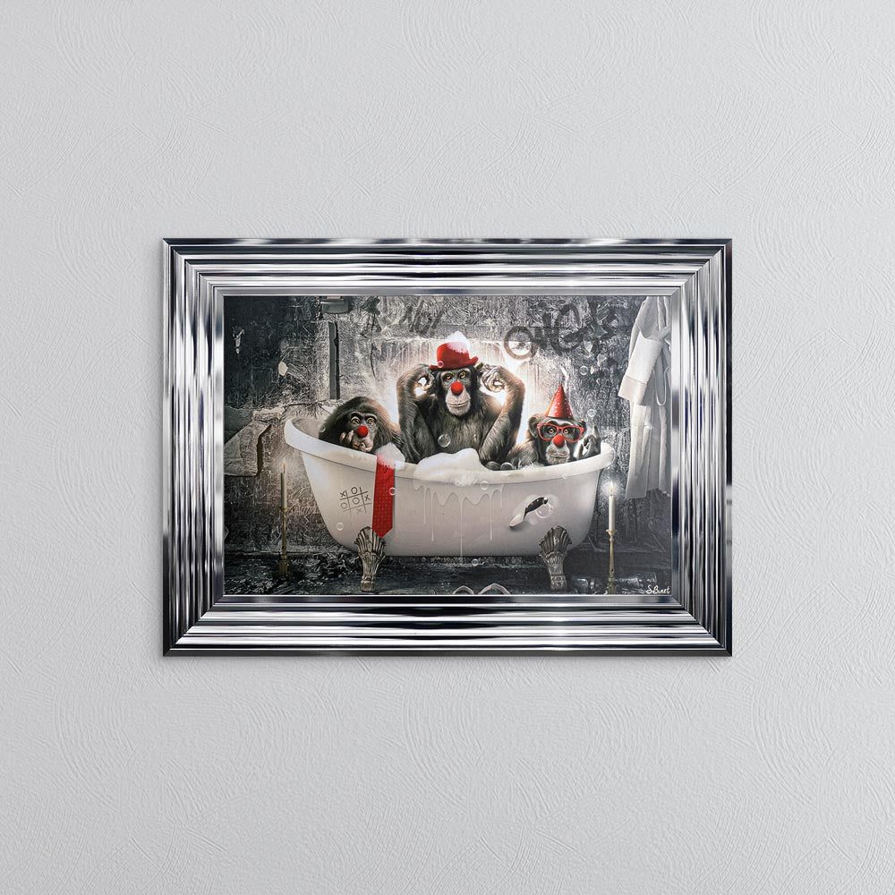 Monkey Wash Framed Wall Art