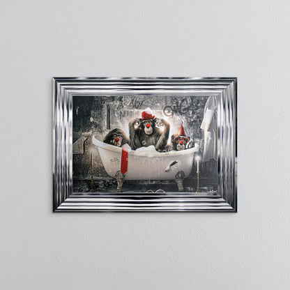 Monkey Wash Framed Wall Art